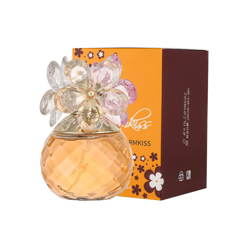 Warm Kiss - Purple, Orange Long lasting Fragrances 60ml Happy Flower Yellow