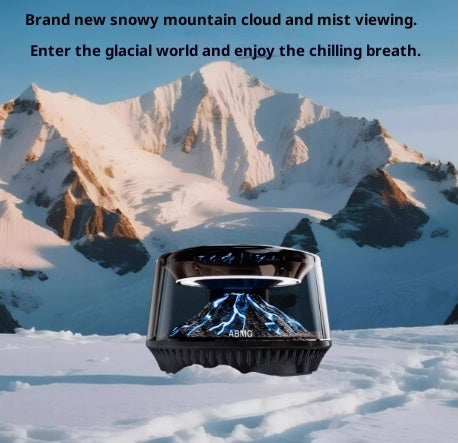 Car Aromatic Perfume Ornament - Volcano Iceberg View