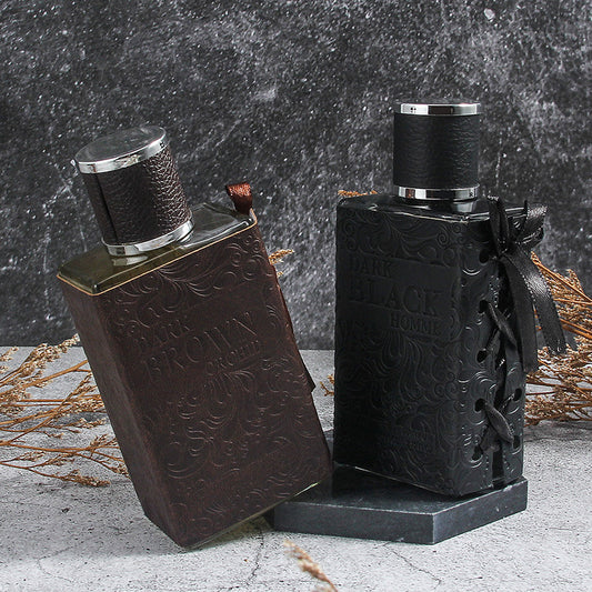 Orchid - Brown, Black Men's Fashion Simple Long-lasting Light Perfume