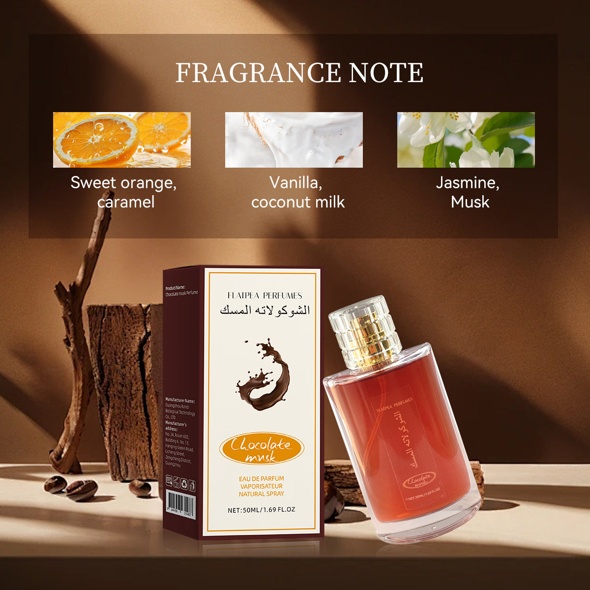 Chocolate Musk - Long-lasting Perfume