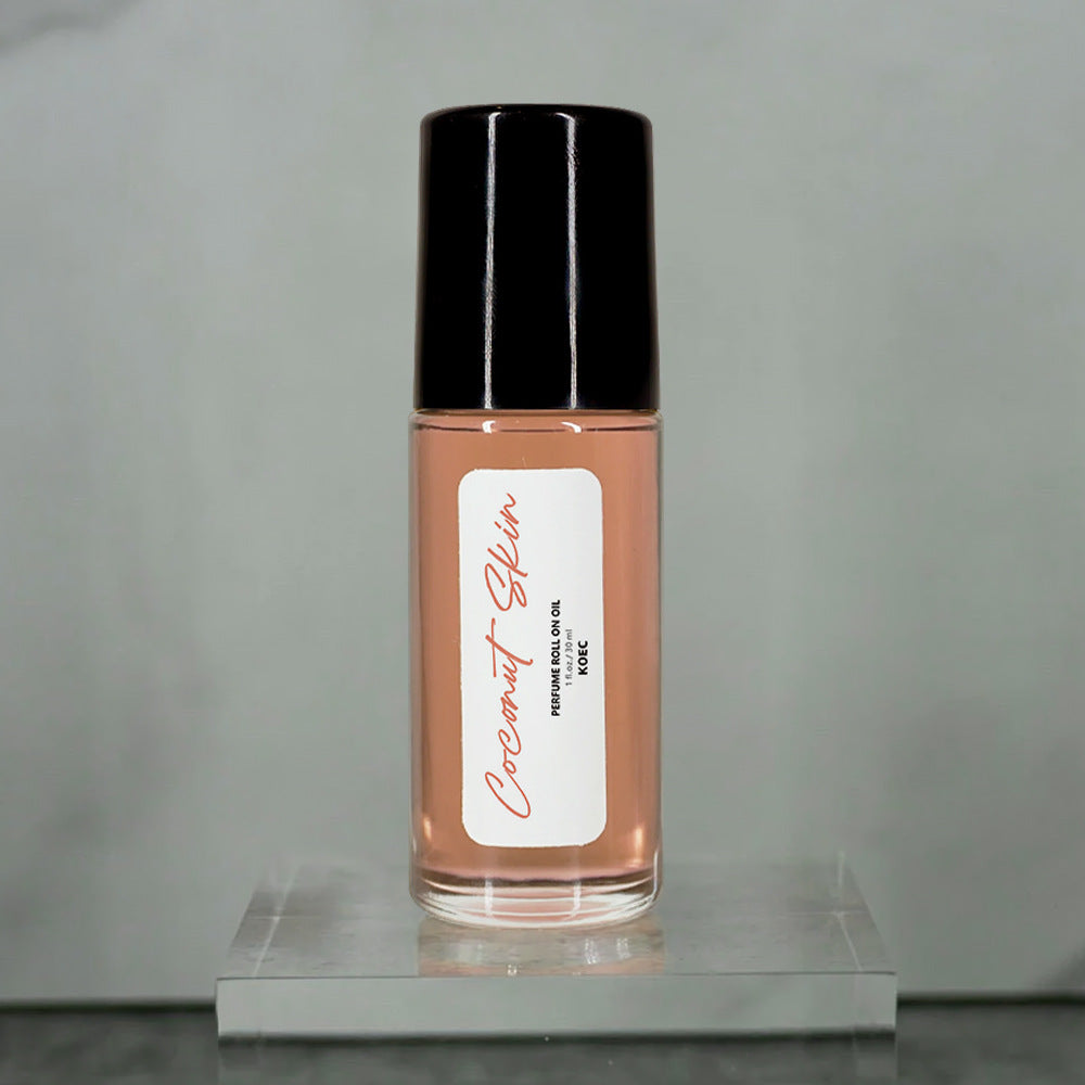Vanilla Skin - Peach Ball Essential Oil Perfume Long Lasting Roll-on 30ml Coconut Bead Oil