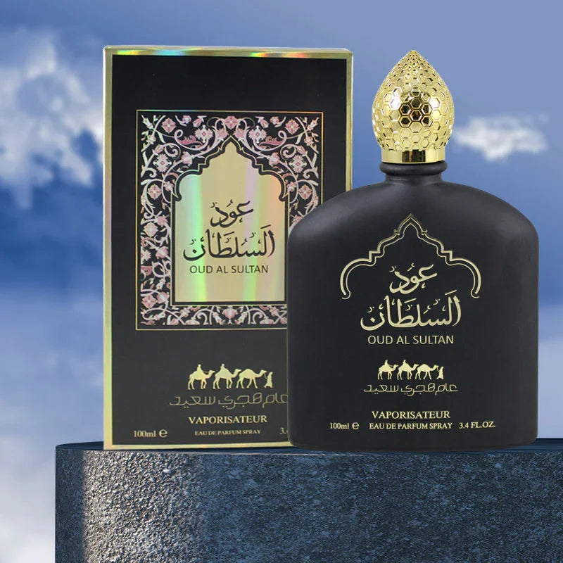 OUD Sultan Eau de Parfum - Luxury Unisex Oriental Fragrance Black MH121128