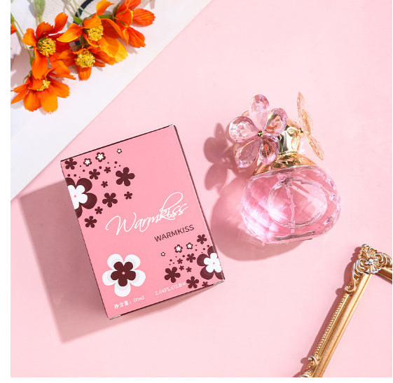 Warm Kiss - Purple, Orange Long lasting Fragrances 60ml Happy Flower Pink
