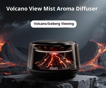 Car Aromatic Perfume Ornament - Volcano Iceberg View