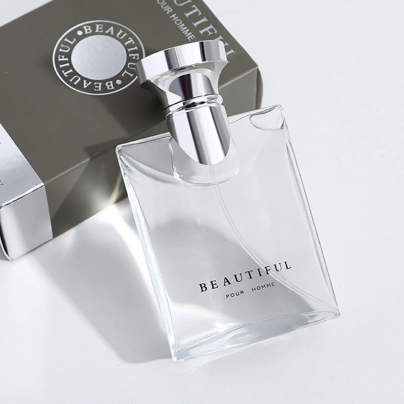 Beautiful - Men's Durable Wood Fresh Natural Perfume White