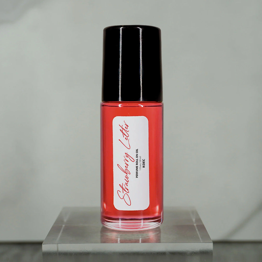 Vanilla Skin - Peach Ball Essential Oil Perfume Long Lasting Roll-on 30ml Strawberry Bead Oil