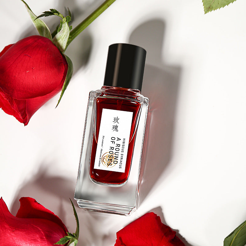 Rose Perfume - Red Rose, White Mongolia