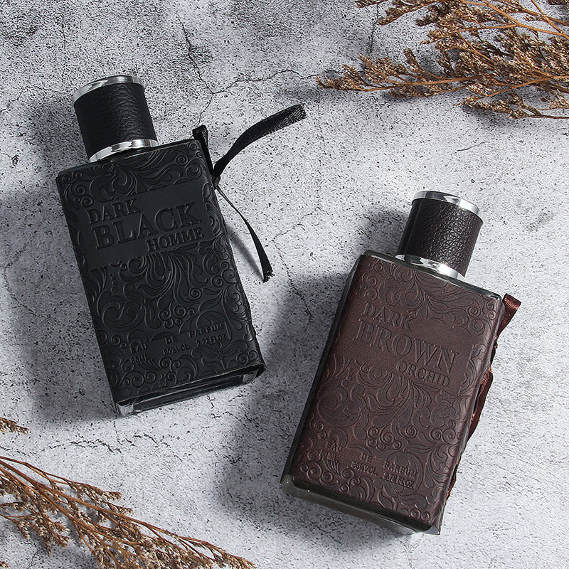 Orchid - Brown, Black Men's Fashion Simple Long-lasting Light Perfume
