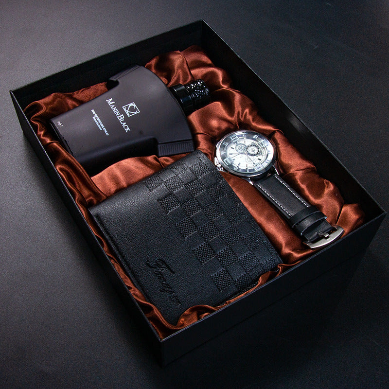Manin Black perfdume - With Watch, Wallet Gift